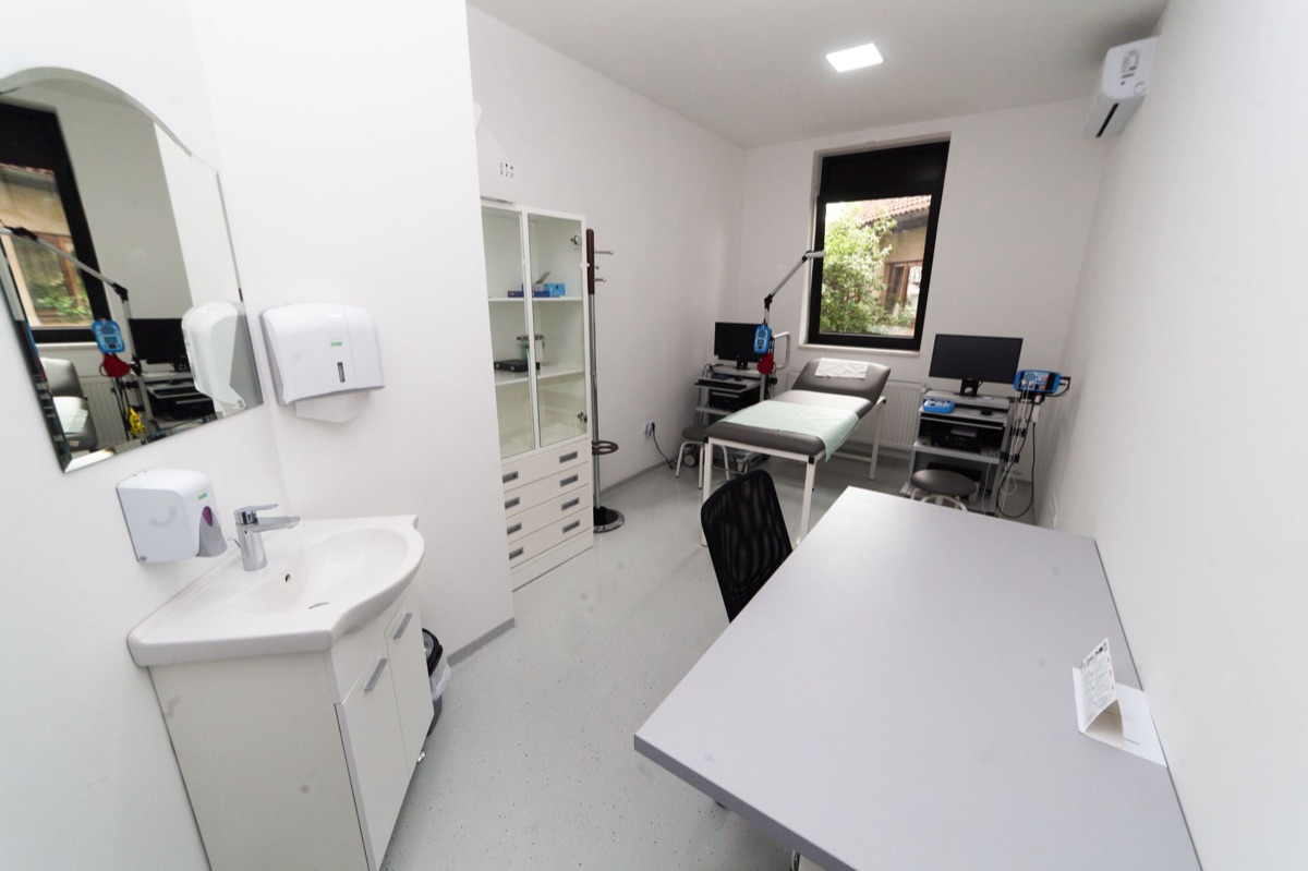 Un ambiente di consultazione medica