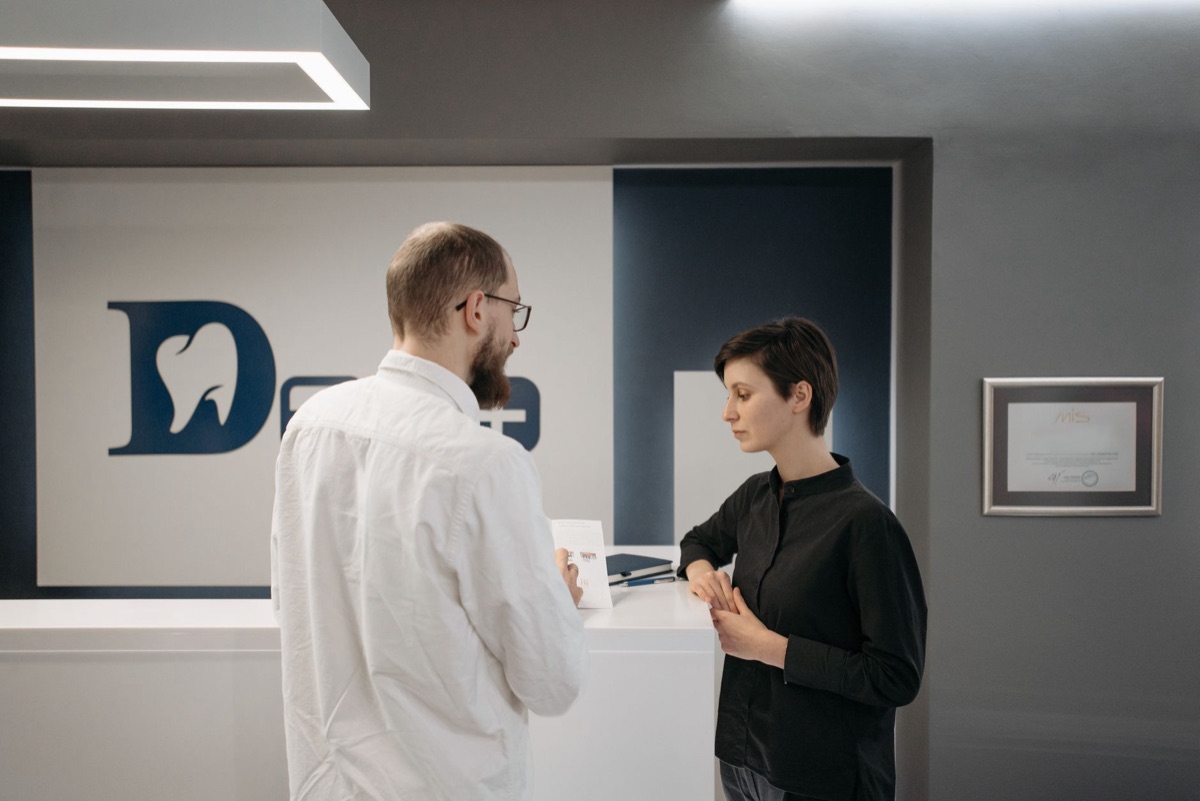 medical office reception area