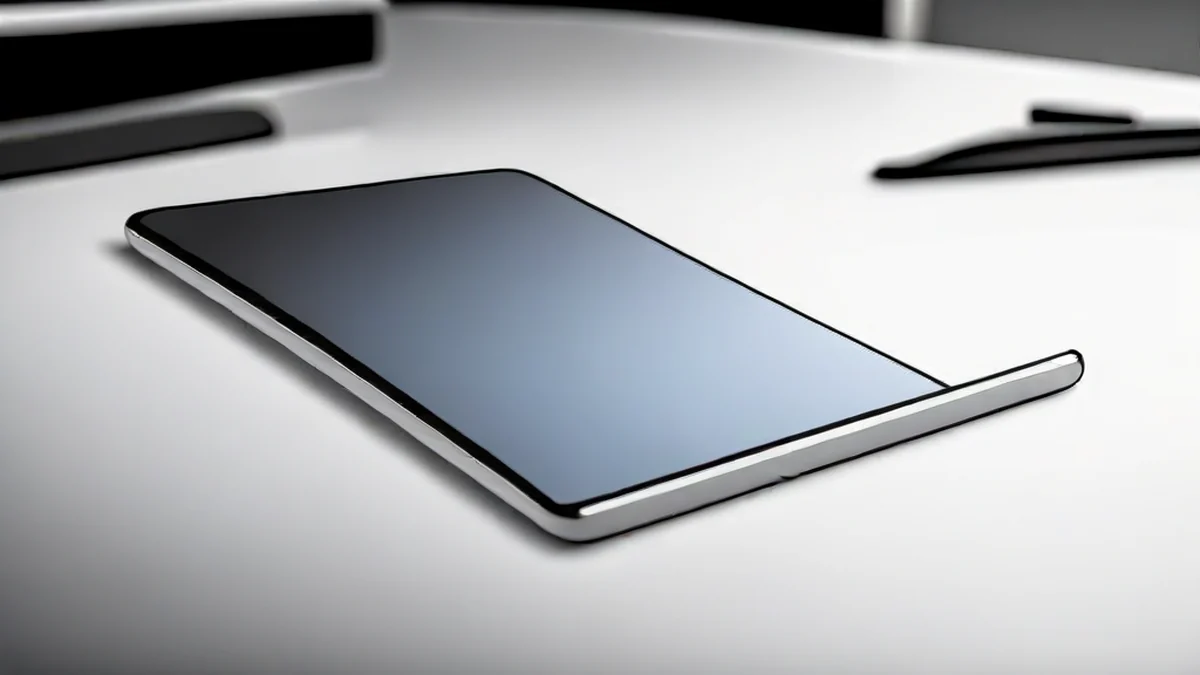 Mit einem digitalen Stift ausgestatteter Tablet, geeignet für Schreiben und Zeichnen.